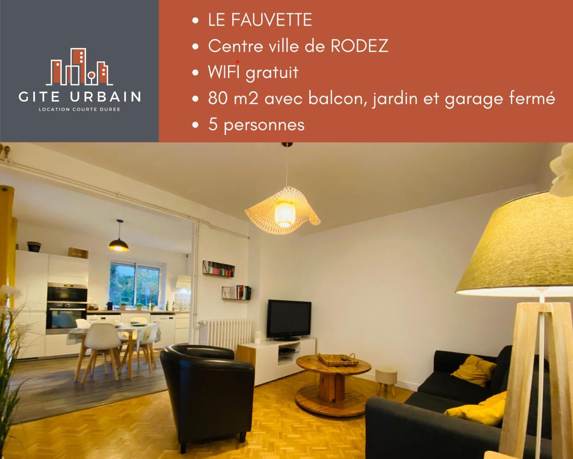 Appartamento Le Fauvette Rodez Esterno foto